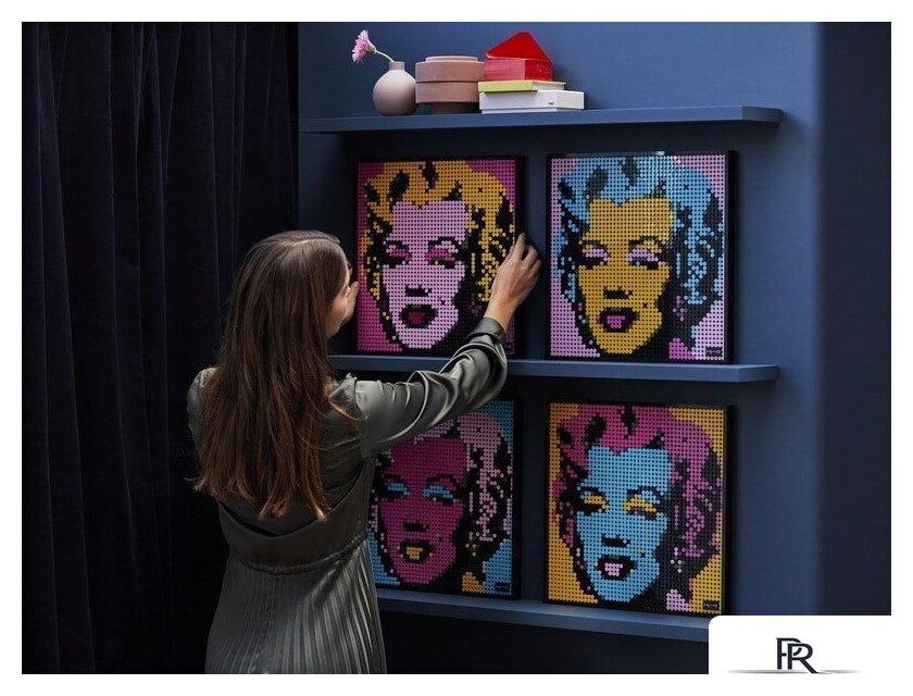 Конструктор LEGO Art 31197 Мэрилин Монро Энди Уорхола - Изображение №11 — Интернет-магазин ПроЗаказ