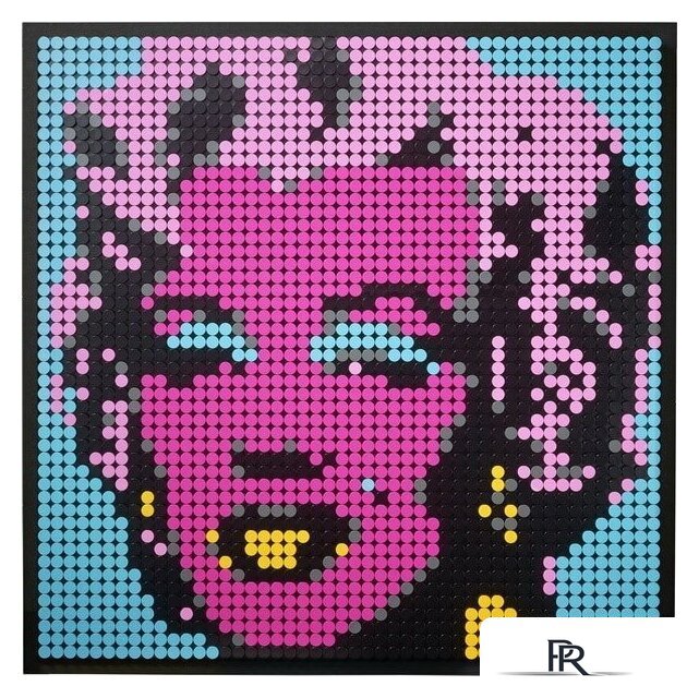 Конструктор LEGO Art 31197 Мэрилин Монро Энди Уорхола - Изображение №8 — Интернет-магазин ПроЗаказ