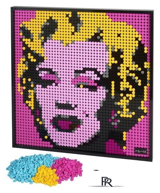 Конструктор LEGO Art 31197 Мэрилин Монро Энди Уорхола - Изображение №3 — Интернет-магазин ПроЗаказ