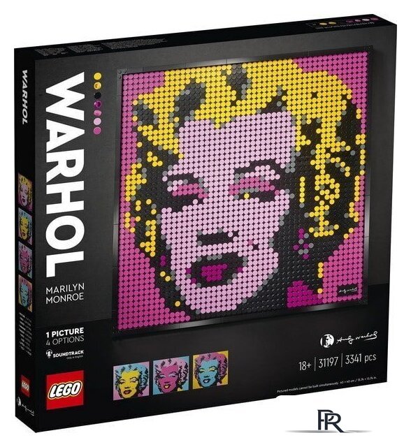Конструктор LEGO Art 31197 Мэрилин Монро Энди Уорхола - Изображение №1 — Интернет-магазин ПроЗаказ