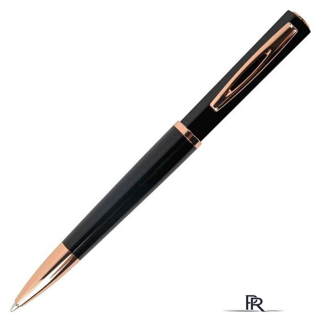 Ручка шариковая Galant 144169 (темно-синий/розовое золото) - Изображение №1 — Интернет-магазин ПроЗаказ