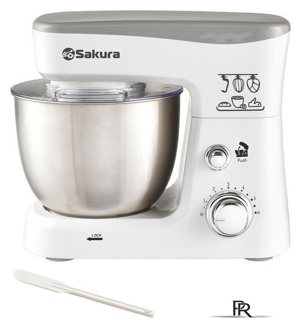 Планетарный миксер Sakura SA-6327W - Изображение №1 — Интернет-магазин ПроЗаказ