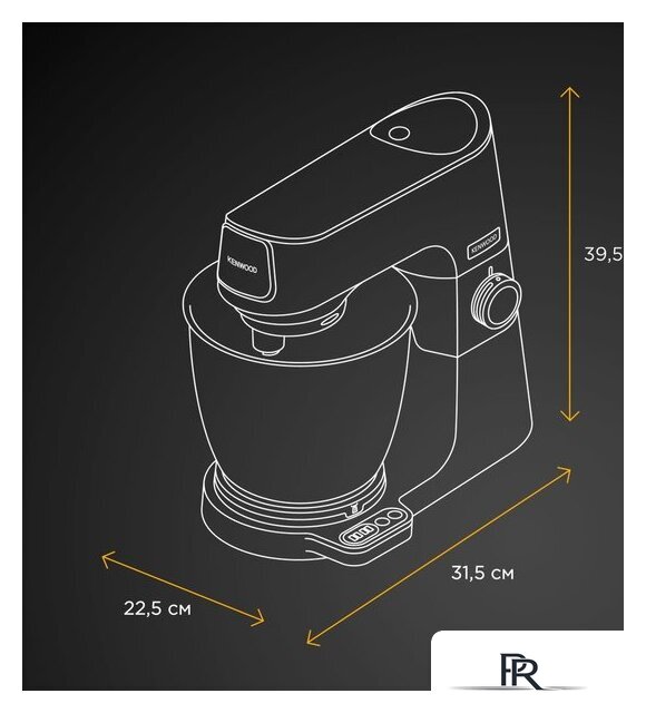Кухонная машина Kenwood Titanium Chef Baker XL KVL65.001WH - Изображение №16 — Интернет-магазин ПроЗаказ