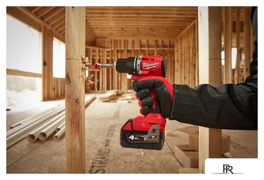 Ударная дрель-шуруповерт Milwaukee M18 M18BLPDRC-202C 4933492822 (с 2-мя АКБ 2 Ач, кейс) - Изображение №9 — Интернет-магазин ПроЗаказ