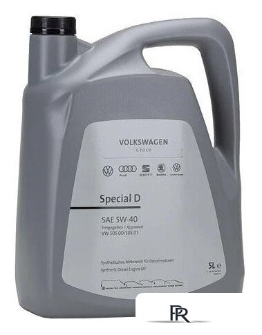 Моторное масло AUDI/Volkswagen Special D 5W-40 5л GS55505M4 - Изображение №1 — Интернет-магазин ПроЗаказ