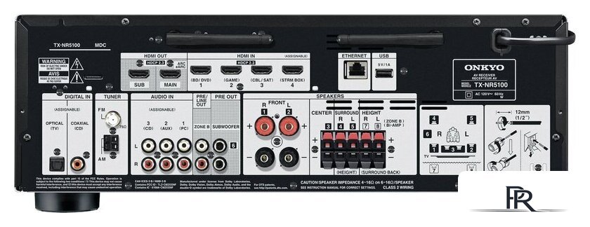 AV ресивер Onkyo TX-NR5100 - Изображение №3 — Интернет-магазин ПроЗаказ