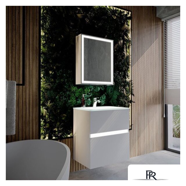  Lauter Тумба под умывальник Emma 60 (белый глянец) - Изображение №8 — Интернет-магазин ПроЗаказ