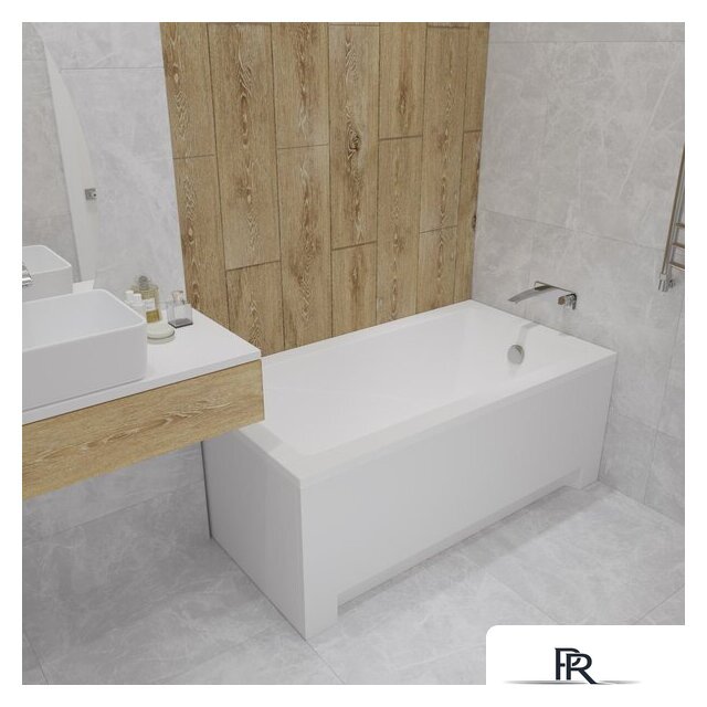 Ванна Lauter Estelle 130 21206030 (с каркасом и сифоном 21Y11021 матовый черный) - Изображение №14 — Интернет-магазин ПроЗаказ