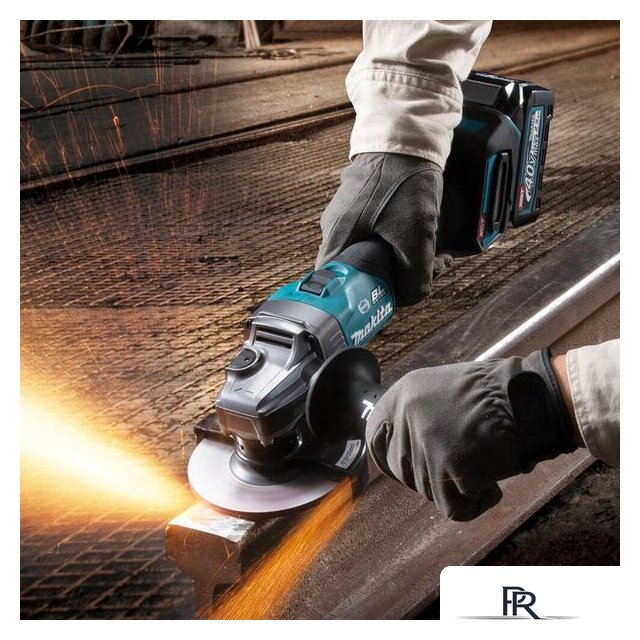 Угловая шлифмашина Makita GA005GM201 (с 2-мя АКБ) - Изображение №20 — Интернет-магазин ПроЗаказ