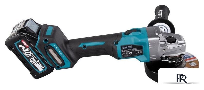 Угловая шлифмашина Makita GA005GM201 (с 2-мя АКБ) - Изображение №7 — Интернет-магазин ПроЗаказ