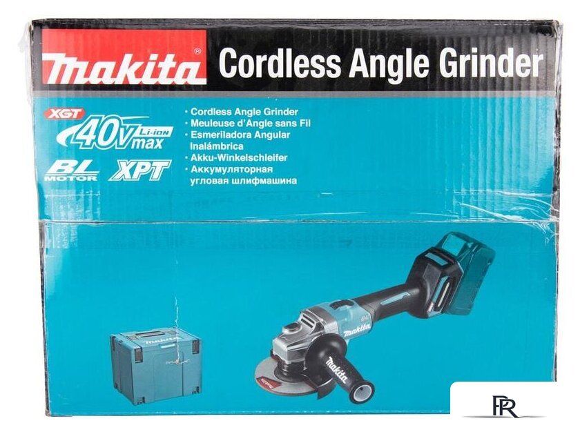 Угловая шлифмашина Makita GA005GM201 (с 2-мя АКБ) - Изображение №13 — Интернет-магазин ПроЗаказ