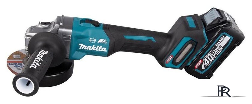 Угловая шлифмашина Makita GA005GM201 (с 2-мя АКБ) - Изображение №11 — Интернет-магазин ПроЗаказ