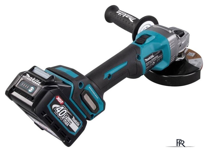 Угловая шлифмашина Makita GA005GM201 (с 2-мя АКБ) - Изображение №6 — Интернет-магазин ПроЗаказ