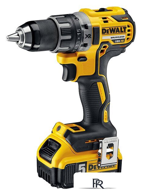 Дрель-шуруповерт DeWalt DCD791P2 (с 2-мя АКБ 5 Ah) - Изображение №2 — Интернет-магазин ПроЗаказ