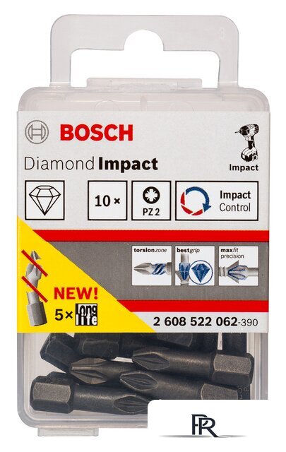 Набор бит Bosch 2608522062 - Изображение №1 — Интернет-магазин ПроЗаказ