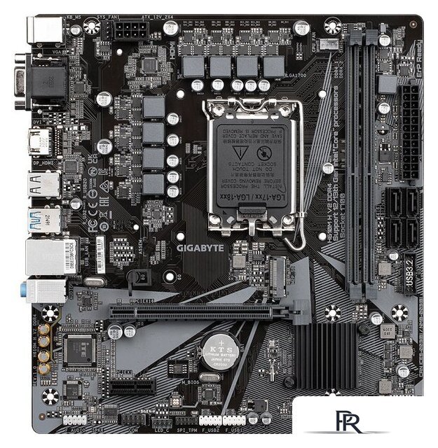 Материнская плата Gigabyte H610M H V2 DDR4 (rev. 1.0) - Изображение №1 — Интернет-магазин ПроЗаказ