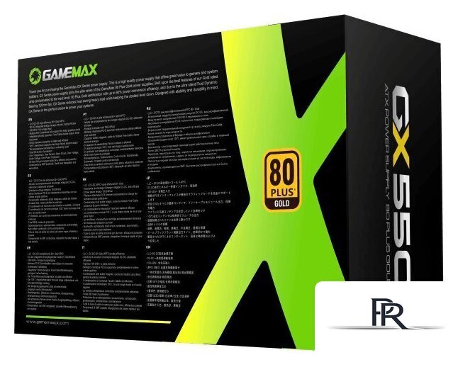 Блок питания GameMax GX-550 Modular - Изображение №12 — Интернет-магазин ПроЗаказ