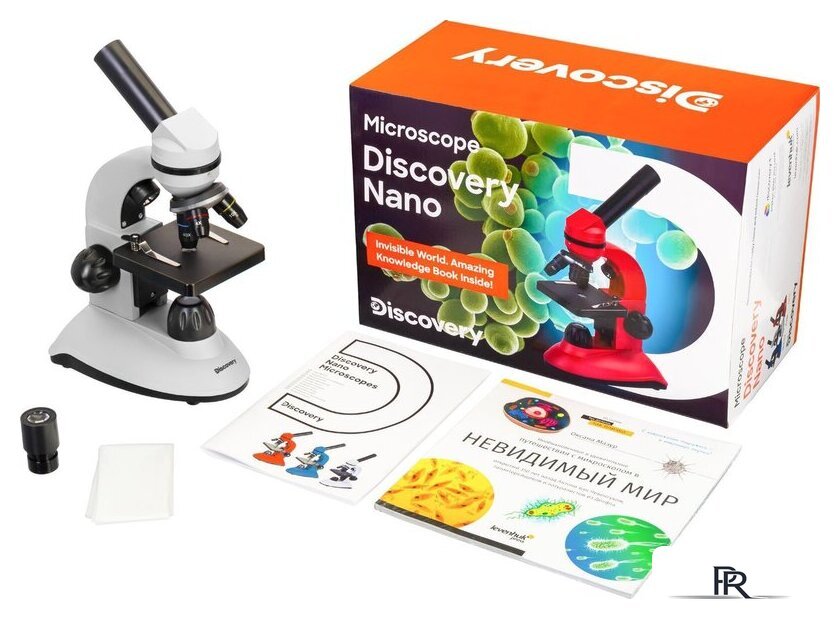 Микроскоп Levenhuk Discovery Nano Polar с книгой 77965 - Изображение №4 — Интернет-магазин ПроЗаказ
