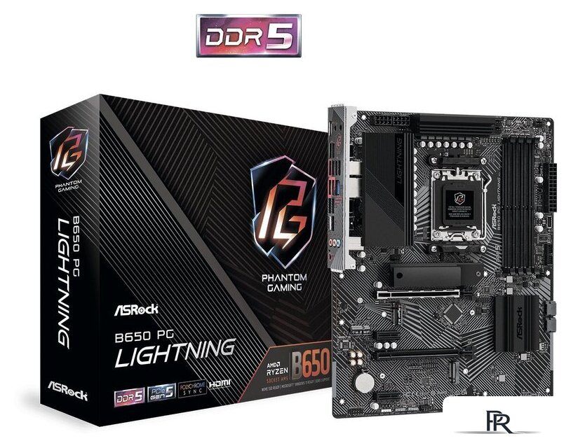Материнская плата ASRock B650 PG Lightning - Изображение №2 — Интернет-магазин ПроЗаказ