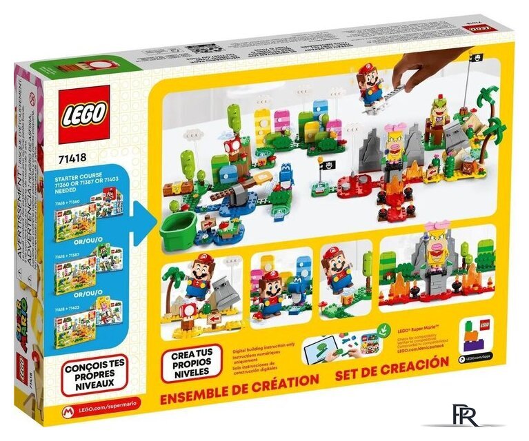 Конструктор LEGO Super Mario 71418 Набор инструментов для творчества - Изображение №2 — Интернет-магазин ПроЗаказ