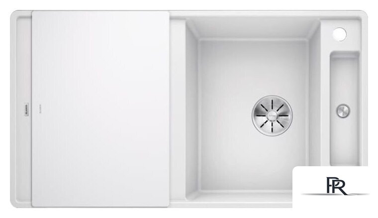 Кухонная мойка Blanco Axia III 5 S-F 523234 (белый, стеклянная доска) - Изображение №1 — Интернет-магазин ПроЗаказ
