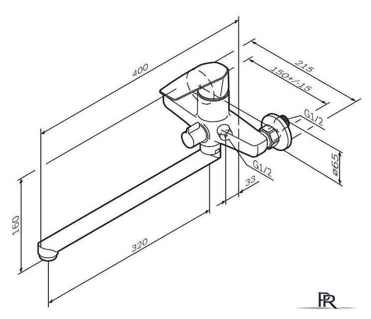 Смеситель AM.PM Gem F90A90000 - Изображение №6 — Интернет-магазин ПроЗаказ