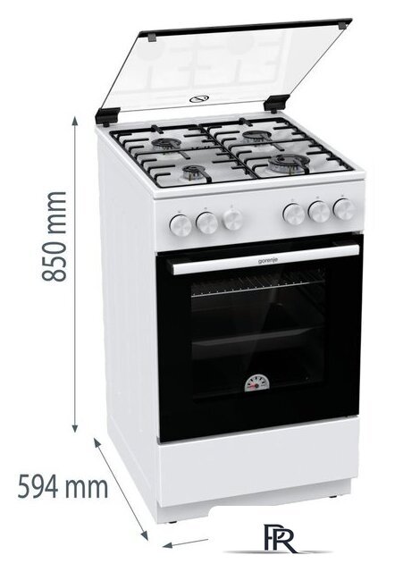 Кухонная плита Gorenje GG5A10WH - Изображение №17 — Интернет-магазин ПроЗаказ