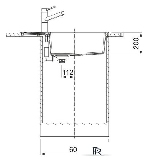 Кухонная мойка Franke Sirius 2.0 Slim S2D 611-78 XL 143.0671.691 (бежевый) - Изображение №3 — Интернет-магазин ПроЗаказ