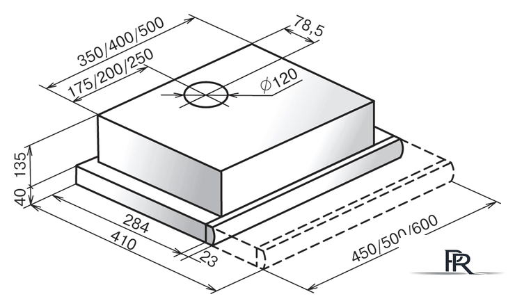 Кухонная вытяжка Elikor Интегра 60П-400-В2Л (белый/нержавеющая сталь) (840490) - Изображение №5 — Интернет-магазин ПроЗаказ