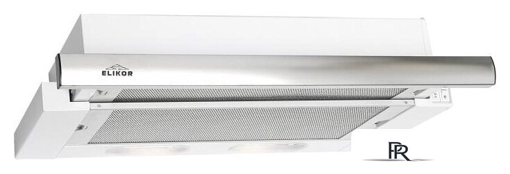 Кухонная вытяжка Elikor Интегра 60П-400-В2Л (белый/нержавеющая сталь) (840490) - Изображение №1 — Интернет-магазин ПроЗаказ