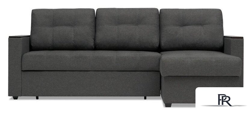 Диван Mio Tesoro Атланта Лайт 111 (Savana Grey/Ecostile Chocolate) - Изображение №2 — Интернет-магазин ПроЗаказ