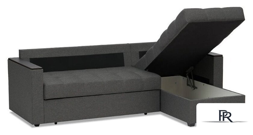 Диван Mio Tesoro Атланта Лайт 111 (Savana Grey/Ecostile Chocolate) - Изображение №7 — Интернет-магазин ПроЗаказ