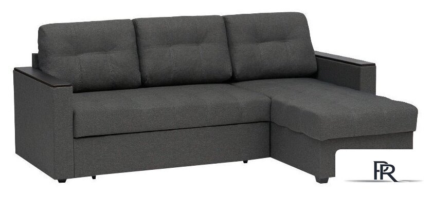 Диван Mio Tesoro Атланта Лайт 111 (Savana Grey/Ecostile Chocolate) - Изображение №1 — Интернет-магазин ПроЗаказ