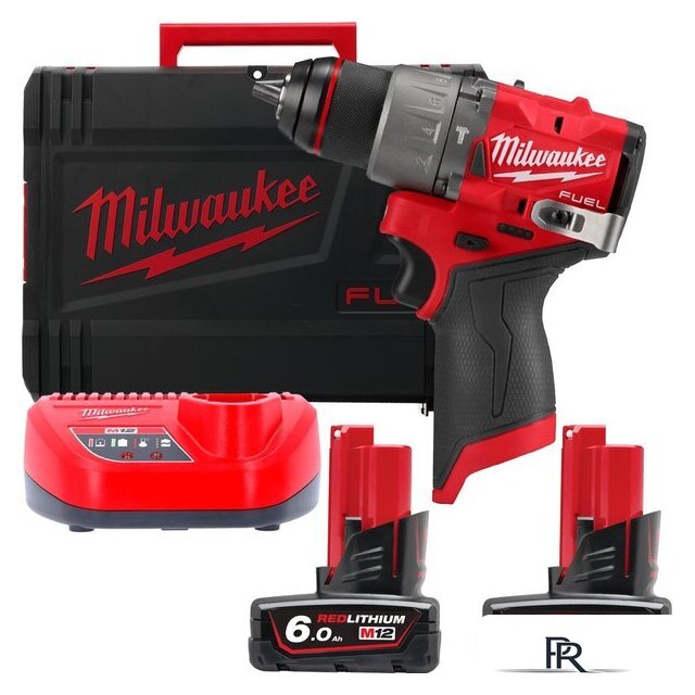 Ударная дрель-шуруповерт Milwaukee M12 FUEL M12FPD2-602X 4933479870 (с 2-мя АКБ 6 Ач, кейс) - Изображение №1 — Интернет-магазин ПроЗаказ