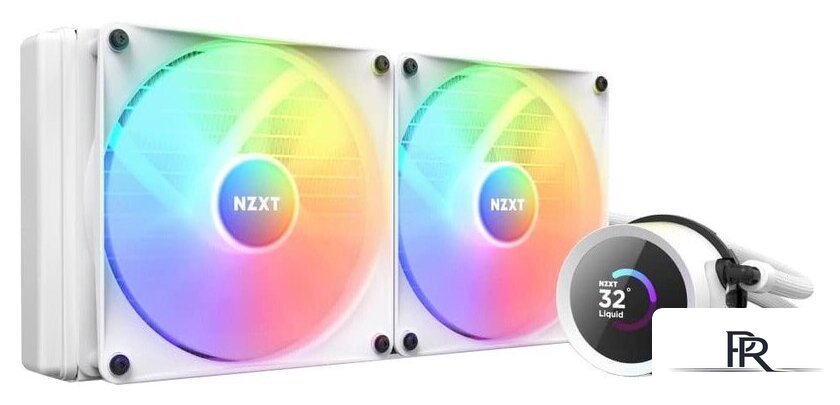 Система жидкостного охлаждения для процессора NZXT Kraken 280 RGB RL-KR280-W1 - Изображение №1 — Интернет-магазин ПроЗаказ