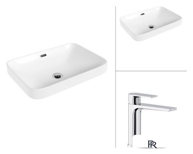 Умывальник Lauter 21441A + Reef 21CK678C - Изображение №1 — Интернет-магазин ПроЗаказ