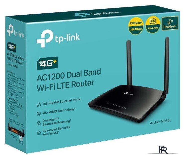 4G Wi-Fi роутер TP-Link Archer MR550 - Изображение №5 — Интернет-магазин ПроЗаказ