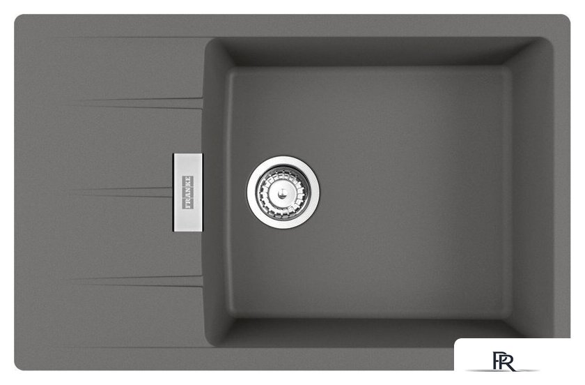 Кухонная мойка Franke Centro CNG 611-78 XL 114.0687.325 (каменный серый) - Изображение №1 — Интернет-магазин ПроЗаказ