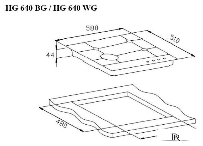 Варочная панель Weissgauff HG 640 WG - Изображение №4 — Интернет-магазин ПроЗаказ