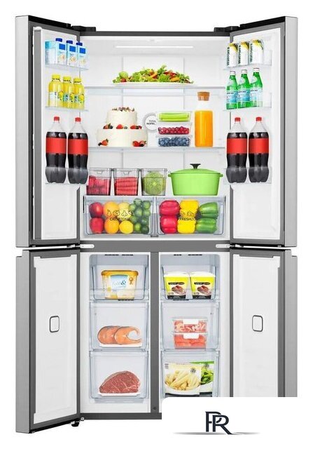 Четырёхдверный холодильник Gorenje NRM819E61X - Изображение №4 — Интернет-магазин ПроЗаказ