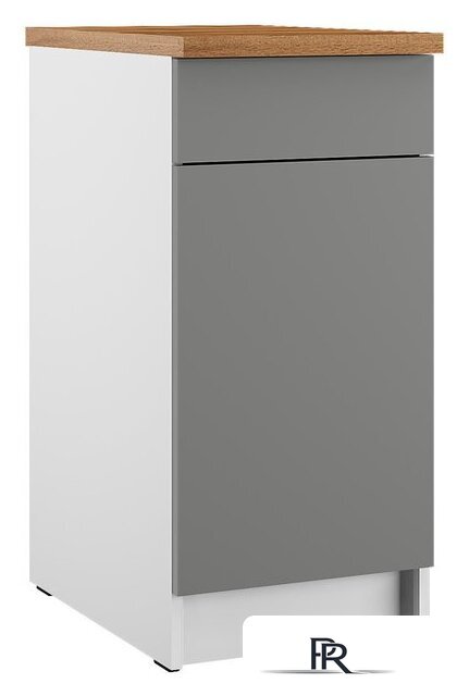 Шкаф напольный ЭлиГард Urban ШСКс 40 1Я (дымчатый алмаз/дуб бунратти) - Изображение №1 — Интернет-магазин ПроЗаказ