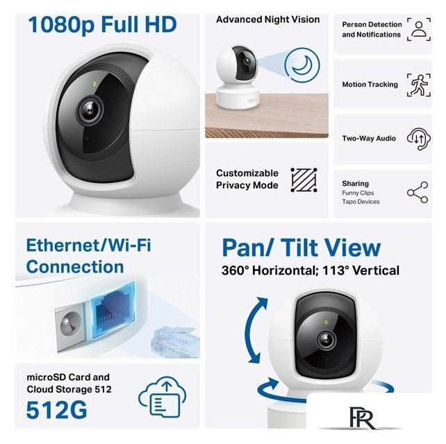 IP-камера TP-Link Tapo C202 - Изображение №4 — Интернет-магазин ПроЗаказ