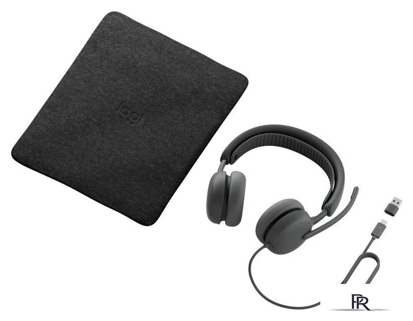 Наушники Logitech Zone Wired 2 For Business (UC, графит) - Изображение №5 — Интернет-магазин ПроЗаказ
