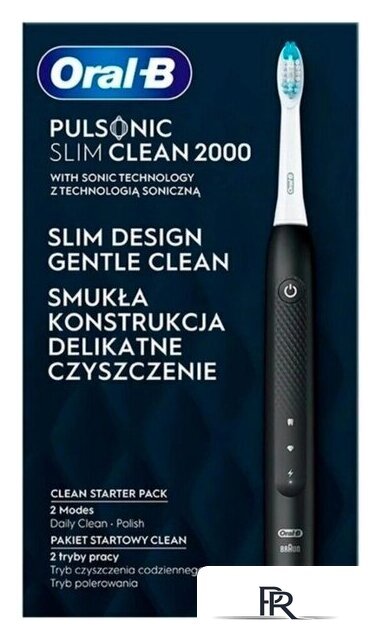 Электрическая зубная щетка Oral-B Pulsonic Slim Clean 2000 (черный) - Изображение №11 — Интернет-магазин ПроЗаказ