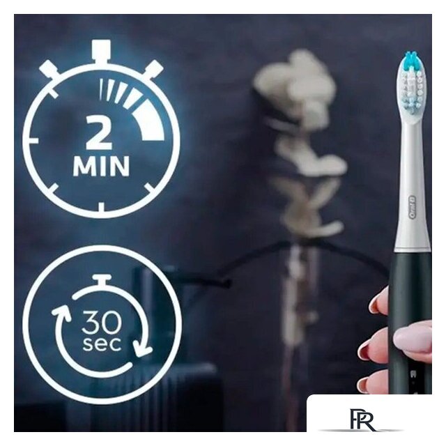 Электрическая зубная щетка Oral-B Pulsonic Slim Clean 2000 (черный) - Изображение №3 — Интернет-магазин ПроЗаказ