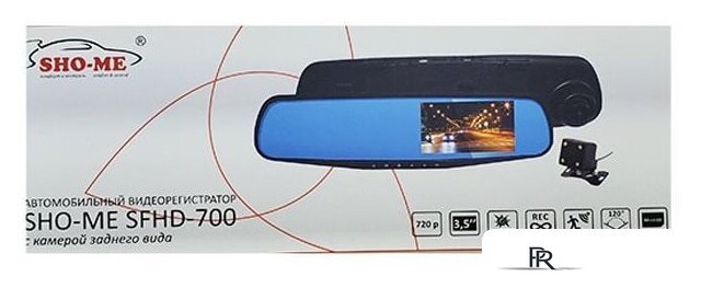 Видеорегистратор-зеркало Sho-Me SFHD-700 - Изображение №4 — Интернет-магазин ПроЗаказ