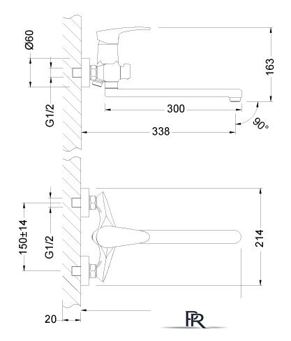Смеситель Lemark Linara LM0451C - Изображение №2 — Интернет-магазин ПроЗаказ