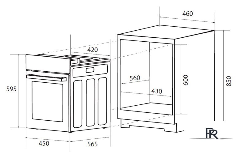 Электрический духовой шкаф ZUGEL ZOE452X - Изображение №2 — Интернет-магазин ПроЗаказ