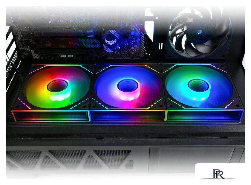 Комплект вентиляторов для корпуса Thermalright TL-M12QR-S X3 (черный) - Изображение №7 — Интернет-магазин ПроЗаказ