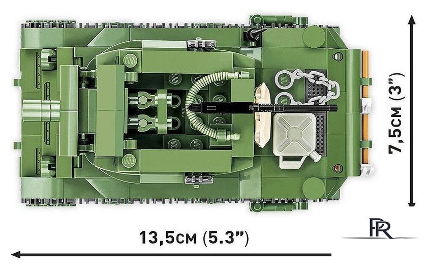 Конструктор Cobi Historical Collection WWII H.M.C. M8 Scott - Изображение №9 — Интернет-магазин ПроЗаказ